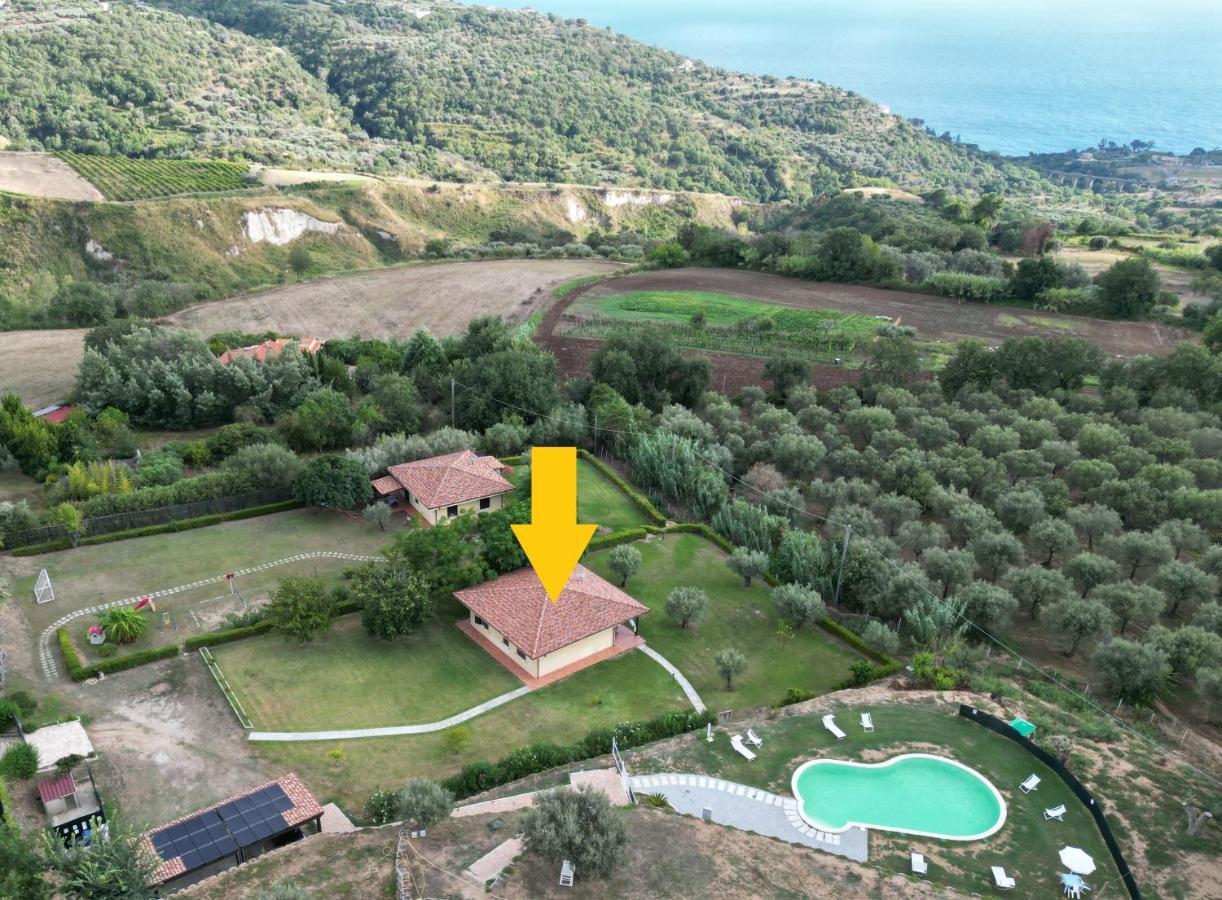 Villa Mimosa Tropea Ricadi Εξωτερικό φωτογραφία